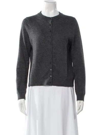 Pre-owned La Maille Sezane Wool Crew Neck Sweater In Gray