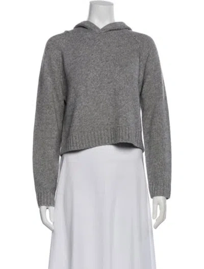 Pre-owned La Maille Sezane Wool Crew Neck Sweater W/ Tags In Gray