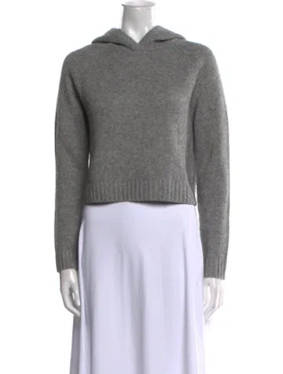 Pre-owned La Maille Sezane Wool V-neck Sweater In Blue