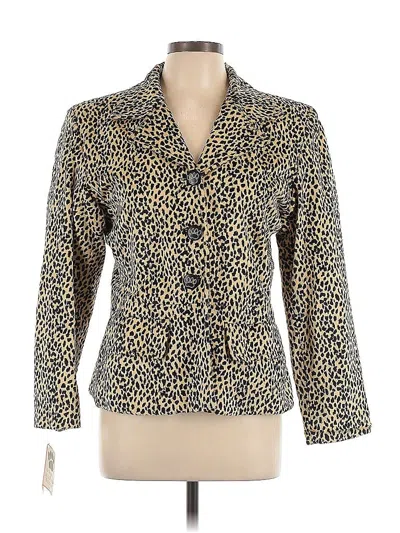 Pre-owned La Maison Blazer Jacket In Gold