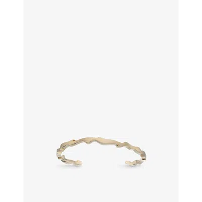 La Maison Couture Womens Gold Biiju Sandstorm 18ct Yellow Gold-plated Sterling-silver Cuff Bracelet