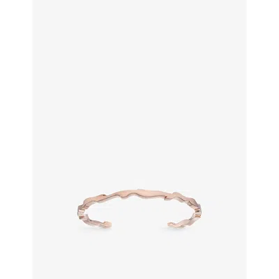 La Maison Couture Womens Rose Gold Biiju Sunset 18ct Rose Gold-plated Sterling-silver Cuff Bracelet