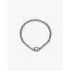 La Maison Couture Womens Silver Biju Camo Sterling-silver Chain Bracelet In Silver