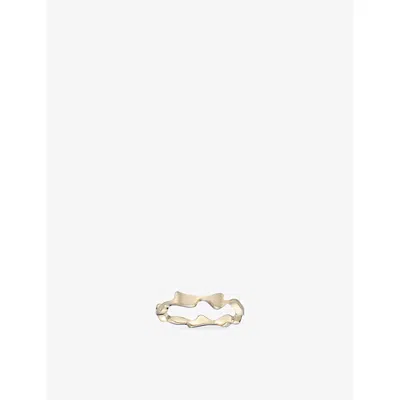 La Maison Couture Womens Biiju Sandstorm Ringbiiju Sandstorm 18ct Yellow Gold Vermeil Ring