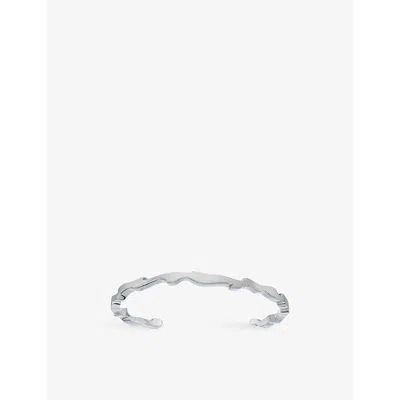 La Maison Couture Womens  Biiju Sunset Recycled Sterling-silver Cuff Bracelet
