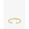 La Maison Couture Womens  Ece London The Ionic 22ct Yellow Gold Vermeil Cuff In Gold