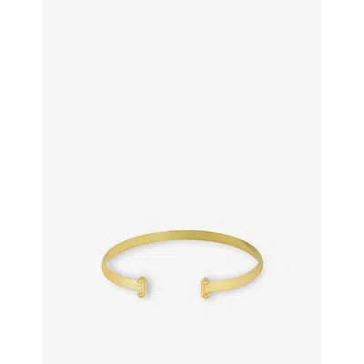 La Maison Couture Womens  Ece London The Ionic 22ct Yellow Gold Vermeil Cuff