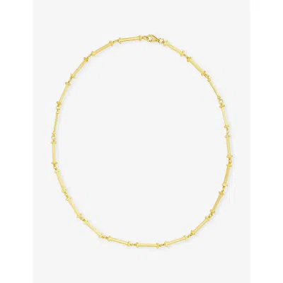 La Maison Couture Womens Ece London The Ionic Gold Necklace Yellow Gold