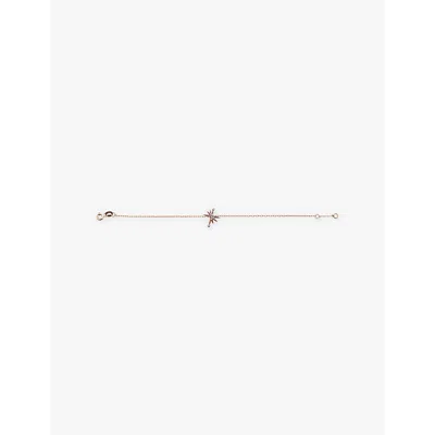 La Maison Couture Womens  Myriam Soseilos Astral 9ct Rose-gold And Sapphire Bracelet In Rose Gold