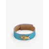 La Maison Couture Womens Turquoise Sonia Petroff Lobster 24ct Yellow Gold-plated Brass ,swarovski Crystal&nbsp; And Le In Turquoise