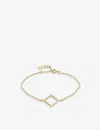 La Maison Couture Womens With Love Darling #11 Community 14ct Yellow Gold-plated Vermeil Sterling-silver And Cubic Zir In Gold