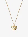 La Maison Couture Womens With Love Darling Global Goals #3 Heartbeat 14ct Yellow Gold-plated Vermeil Sterling-silver A In Gold