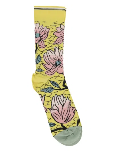 La Maison Intarsia-knit Socks
