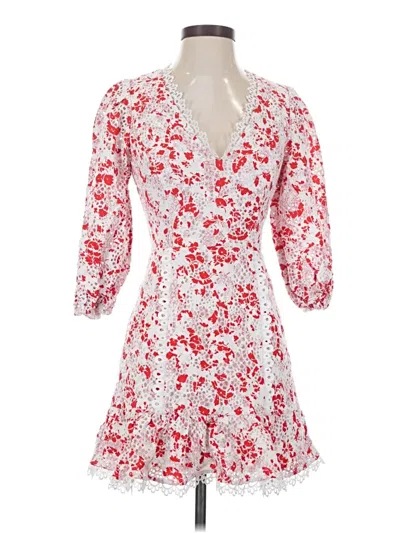 Pre-owned La Maison Talulah Cocktail Dress In White