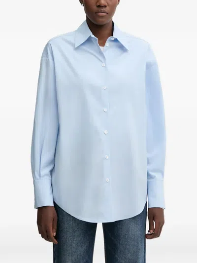 La Mania Buttoned Shirt In Blue