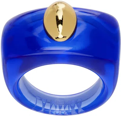 La Manso Blue Beetle In Pool Ring