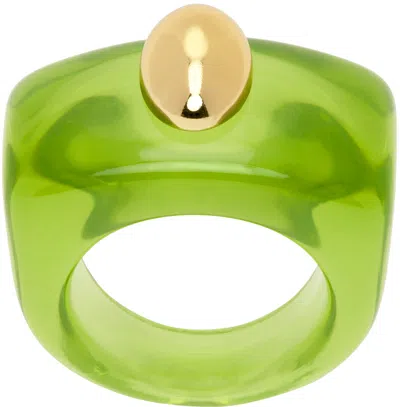 La Manso Green Pagan & Vegan Ring