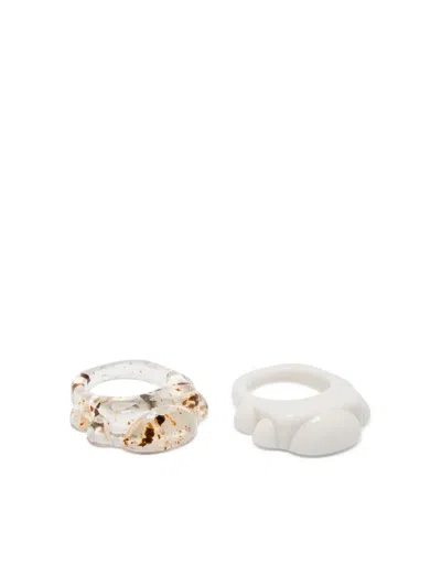 La Manso Half Iconic Ring In Metallic