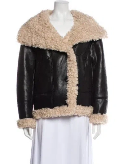 Pre-owned La Marque Furs Faux Fur Jacket In Black