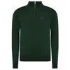 La Martina Green Acrylic Sweater In Green
