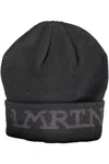 La Martina Sleek Embroidered Cap In Timeless Black