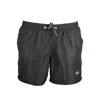 La Martina Black Polyester Swimwear In Black