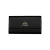 La Martina Elegant Black Polyethylene Wallet With Logo