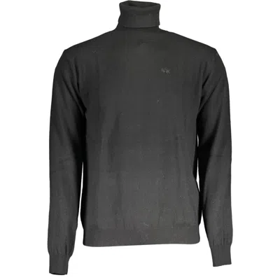 LA MARTINA BLACK WOOL SWEATER