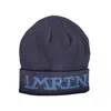 La Martina Elegant Embroidered Nylon Cap In Serene Blue