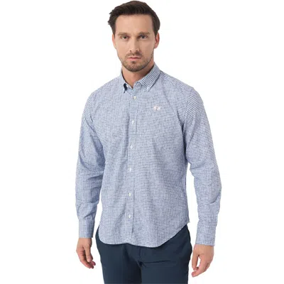 La Martina Cotton Men's Shirt In Blue