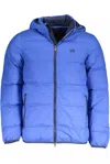 La Martina Elite Blue Jacket With Detachable Hood