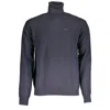 La Martina Elegant Turtleneck Sweater With Embroidered Logo