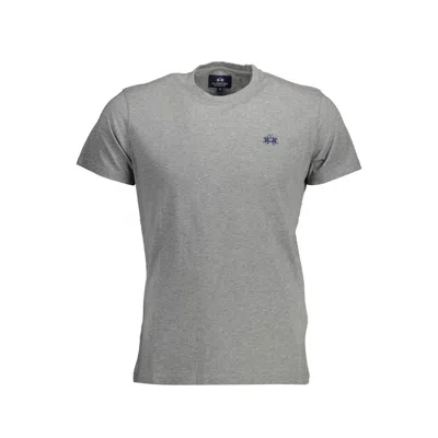 La Martina Brown Cotton Men T-shirt