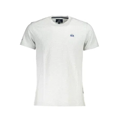 La Martina Brown Cotton Men T-shirt