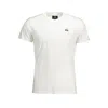 La Martina Chic Crew Neck Embroidered Tee In White