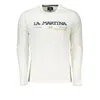 LA MARTINA CHIC CREW NECK EMBROIDERED WHITE TEE