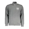 La Martina Gray Cotton Men Sweater In Gray