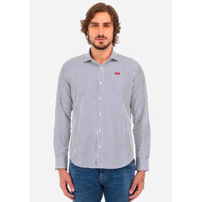 La Martina Cotton Men's Shirt In White
