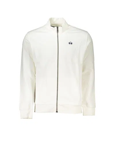 La Martina Cotton Men's Sweatshirt In Neutral