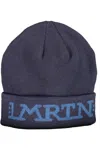 La Martina Elegant Embroidered Nylon Cap In Serene Blue
