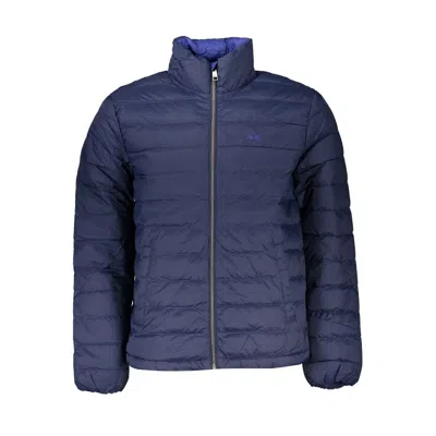 La Martina Reversible Quilted Jacket In Blue