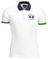 LA MARTINA ELEGANT SHORT-SLEEVED COTTON MEN'S POLO