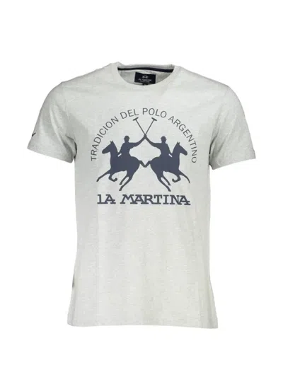 La Martina Graphic-print T-shirt In White