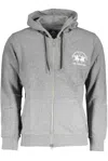 La Martina Gray Cotton Men Sweater In Gray