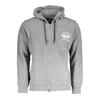 La Martina Gray Cotton Men Sweater In Gray
