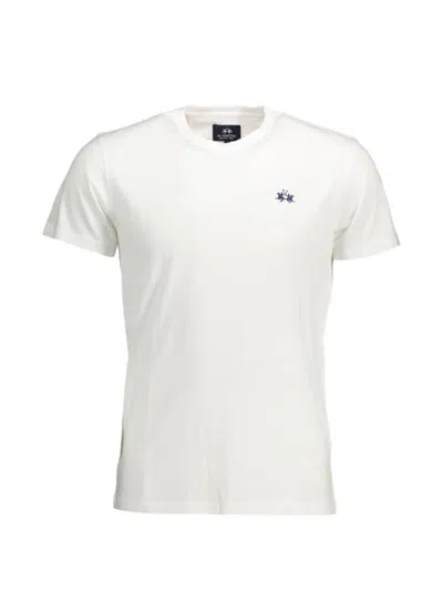 La Martina Logo-detail T-shirt In White
