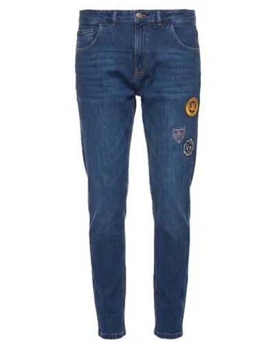 La Martina Man Jeans Blue Size 36 Cotton