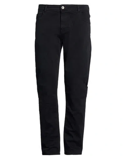 La Martina Man Pants Black Size 34 Cotton, Elastane