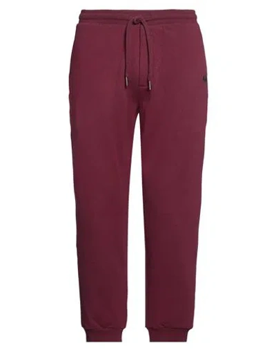 La Martina Man Pants Garnet Size S Cotton In Red