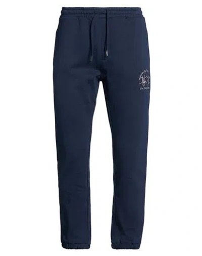 La Martina Man Pants Midnight Blue Size 3xl Cotton